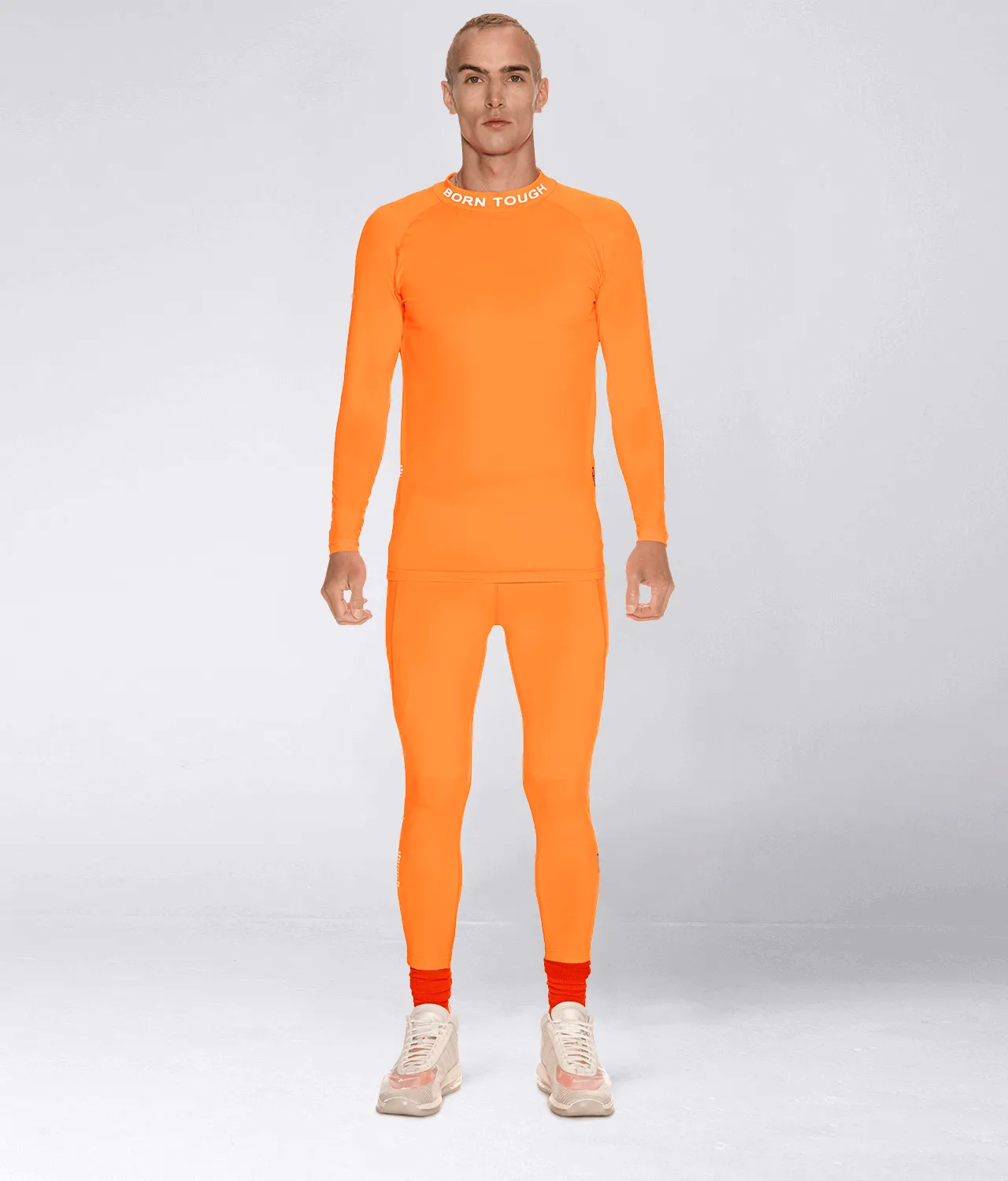 9600 . Compression Regular-Fit Shirt - Orange