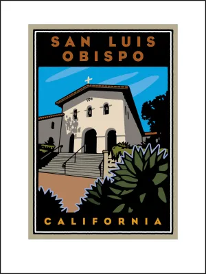 AB1. San Luis Obispo Digital Studio Print