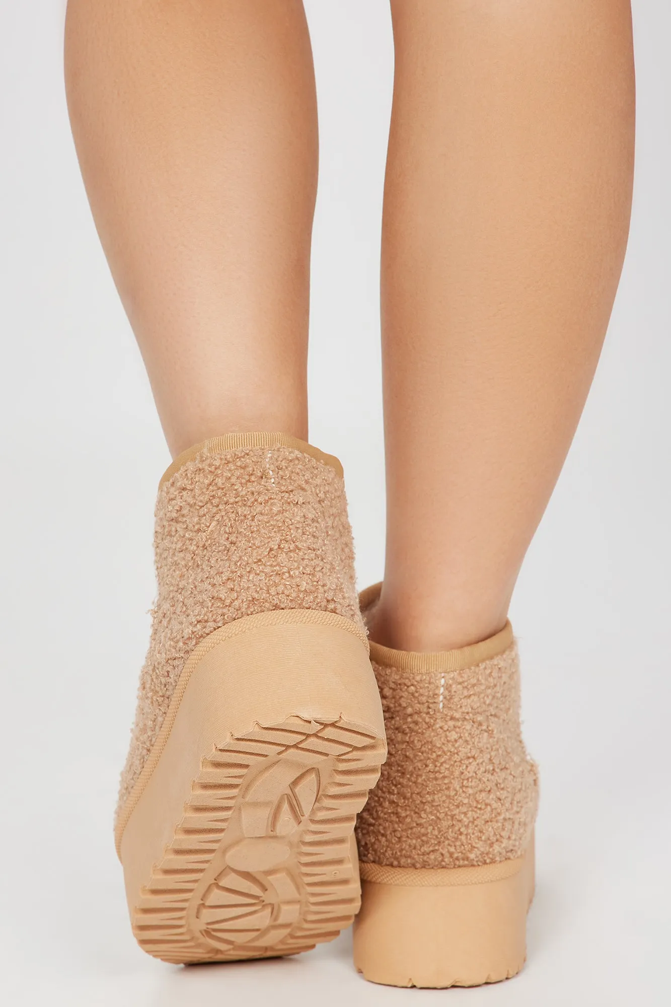 Always Cozy Booties - Beige