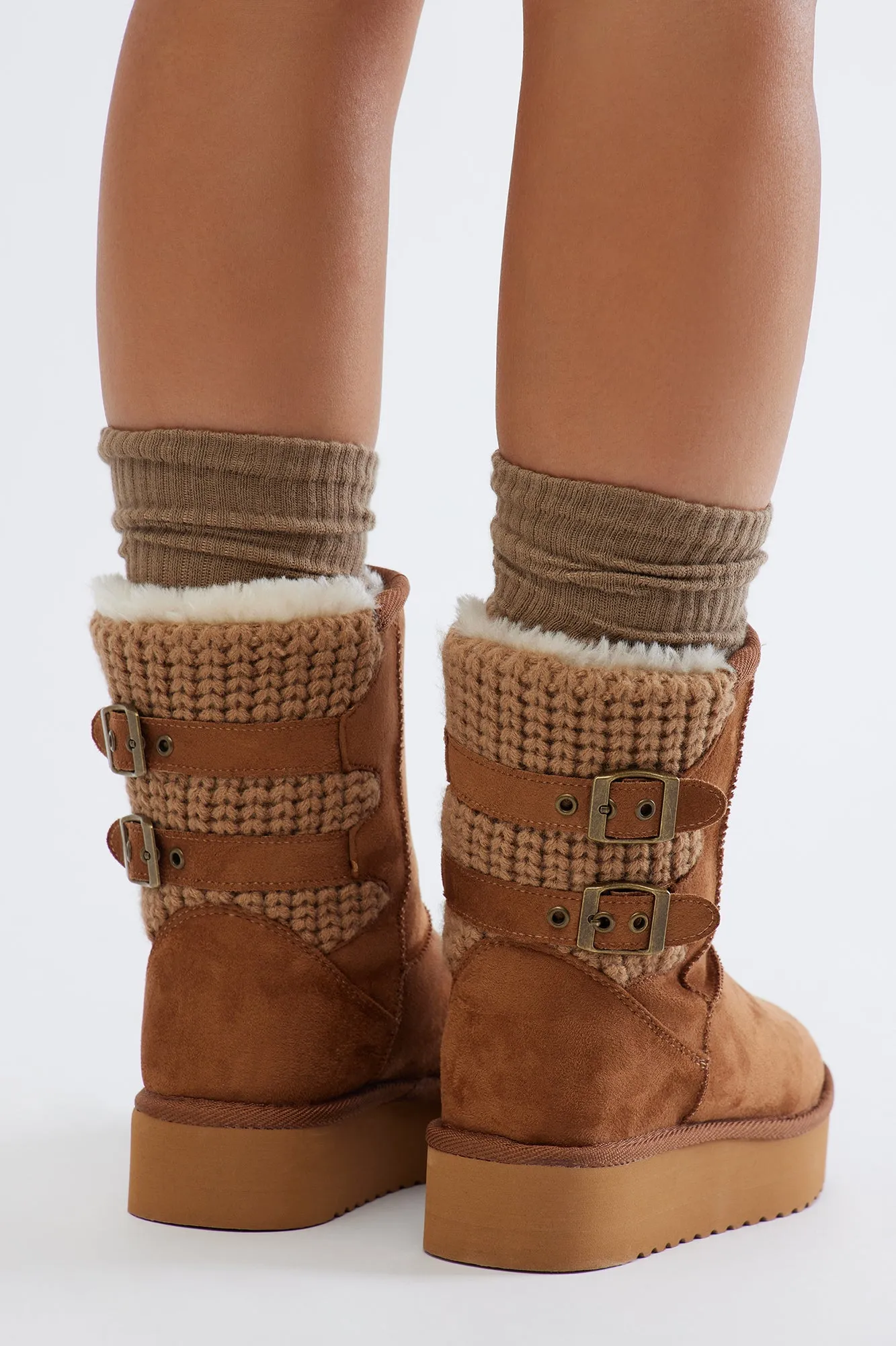 Apres Winter Booties - Tan