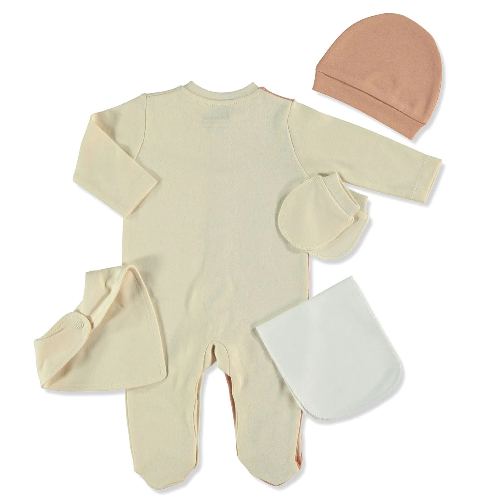 Bebbek Baby Boy 5 Pcs Newborn Starter Set