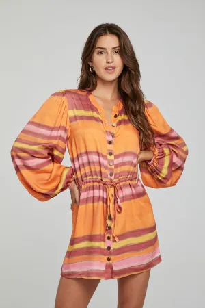 Cabrillo Mini Dress - Sunset Stripe