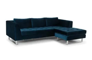 Calais Sectional Sofa Blue