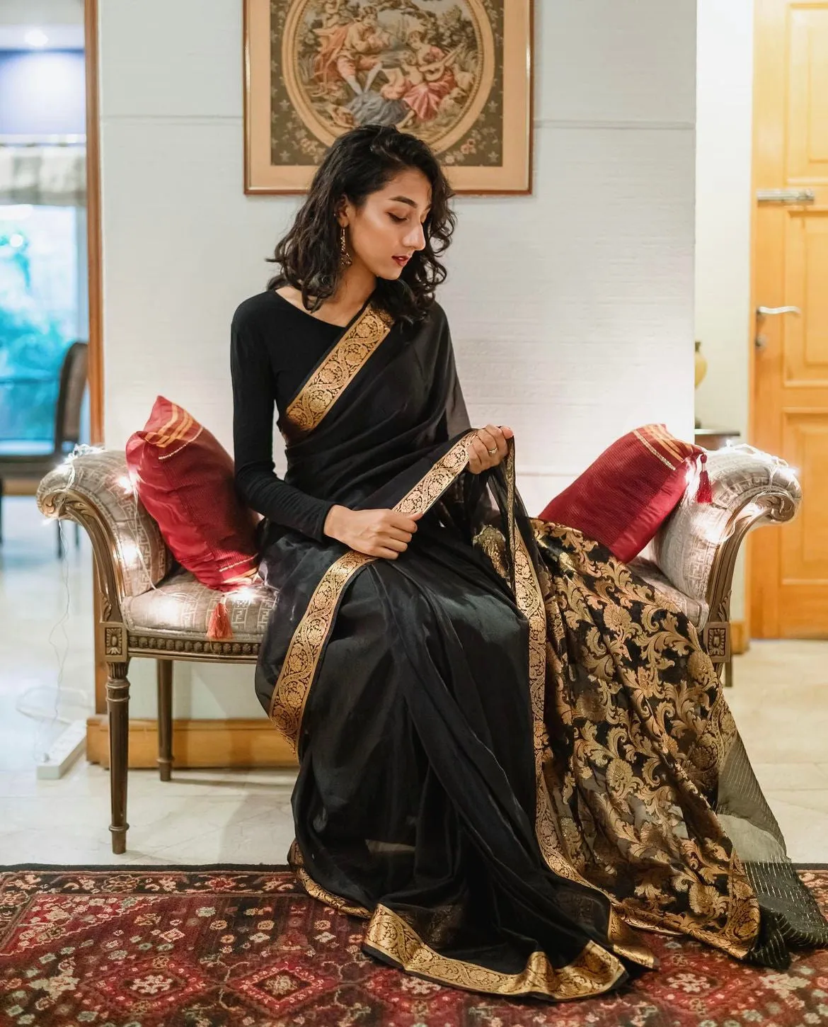 Chiffon Silk Banarsi - Anoosh