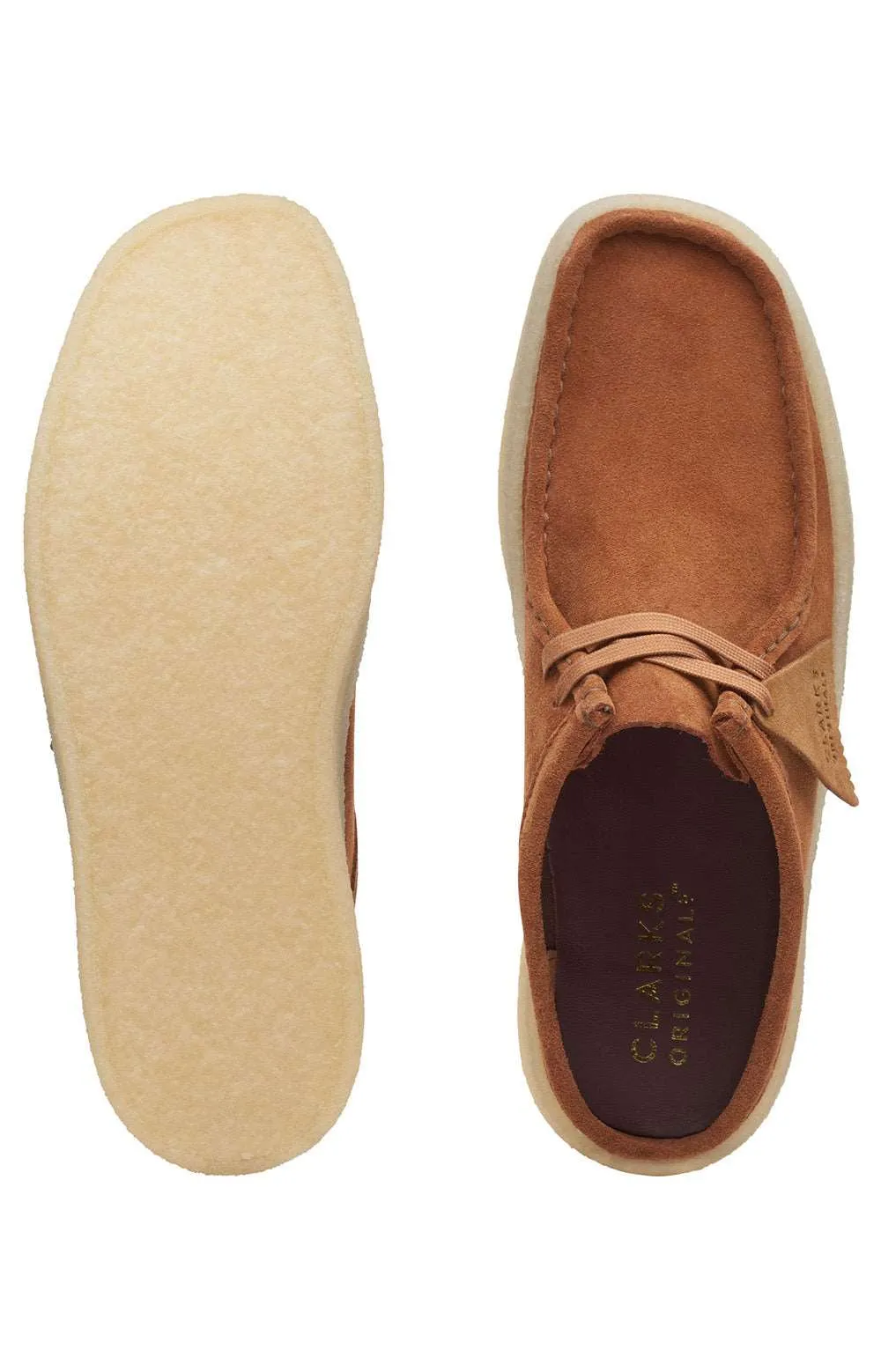 Clarks Wallabee Cup Lo Mule - Tan Suede