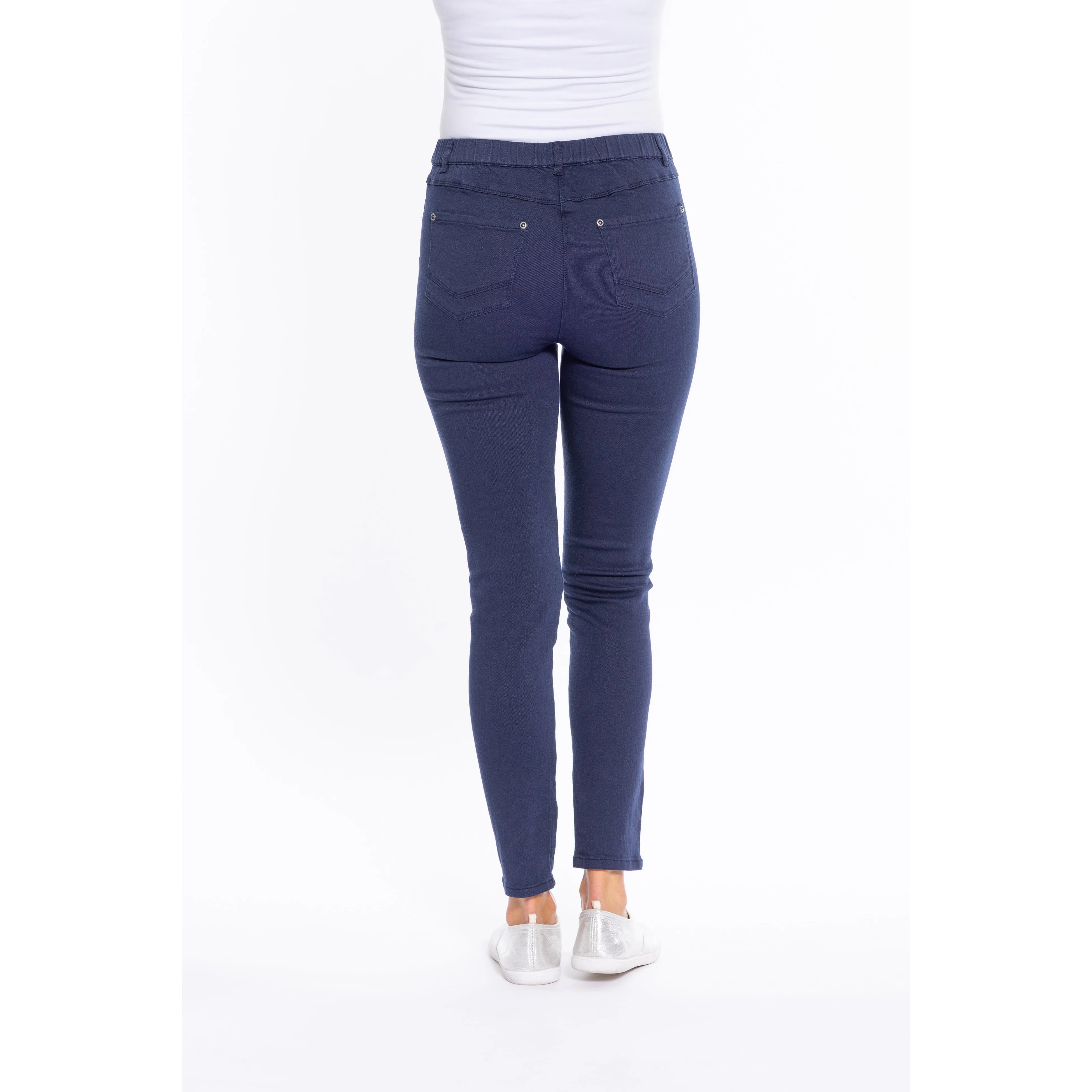 Classic Jeggings by Cafe Latte - Navy