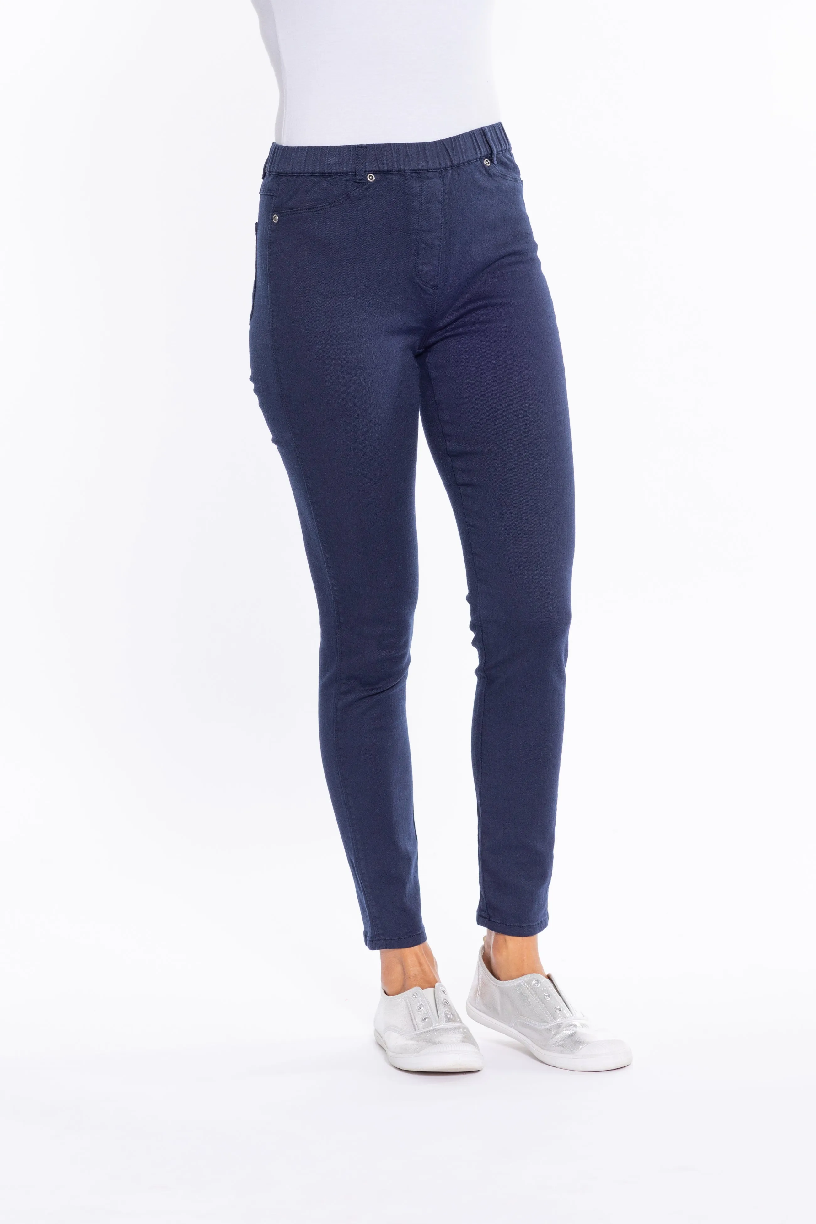 Classic Jeggings by Cafe Latte - Navy