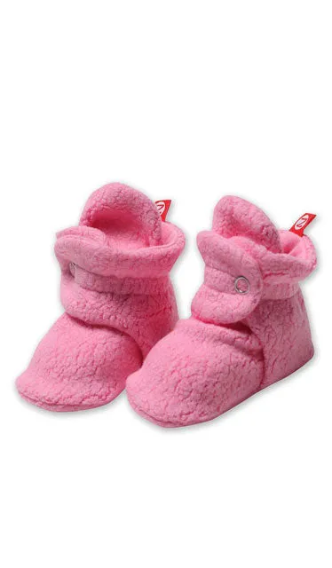 Cozie Fleece Solid Color Baby Bootie by Zutano