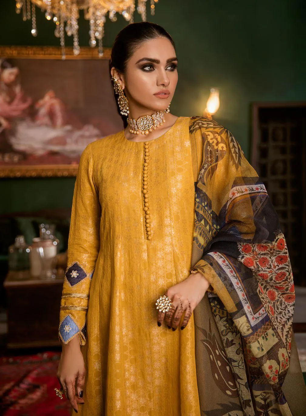 Cross Stitch Royal Secrets Jaquard Collection 2019 – Mughal Muraqqa A