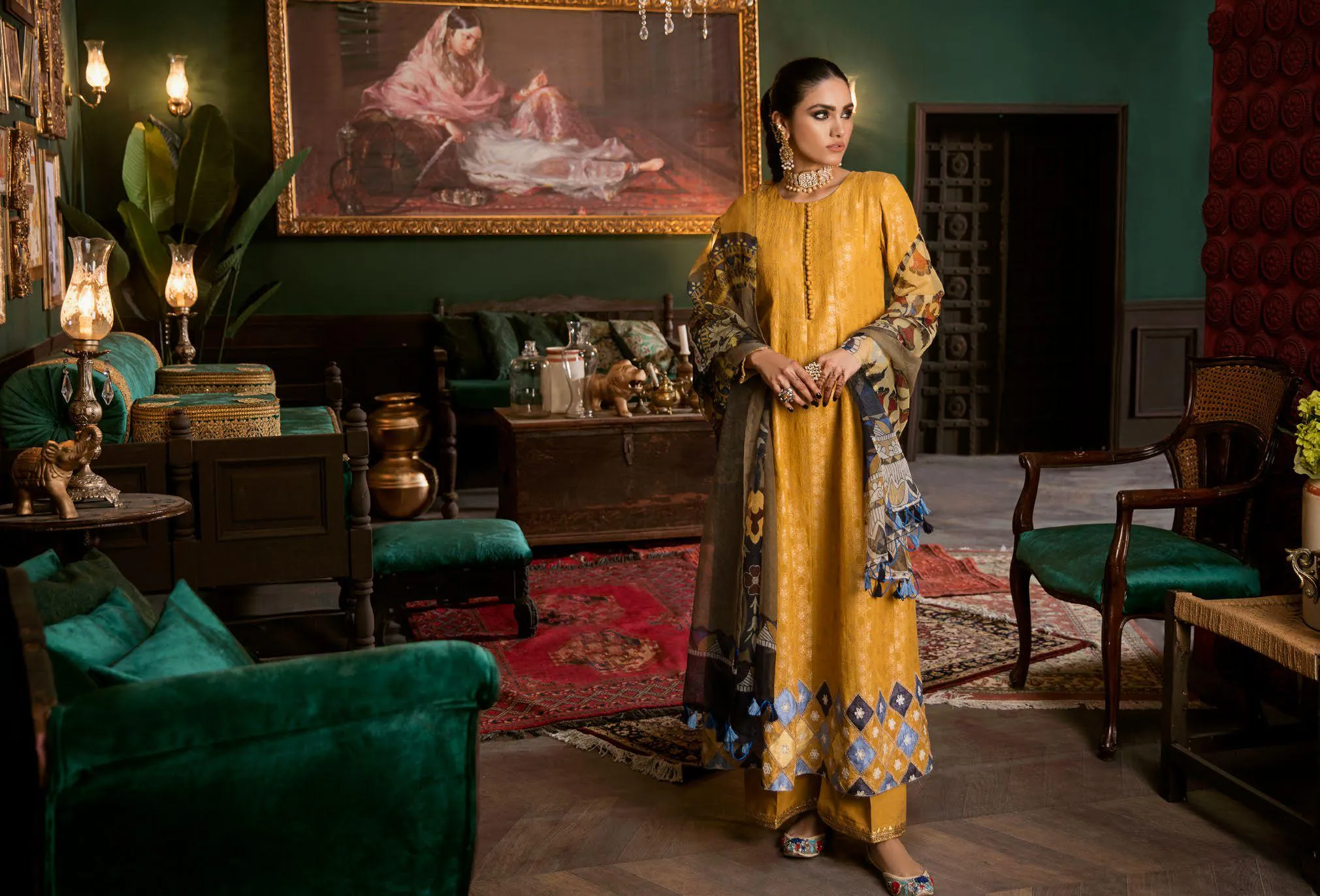 Cross Stitch Royal Secrets Jaquard Collection 2019 – Mughal Muraqqa A