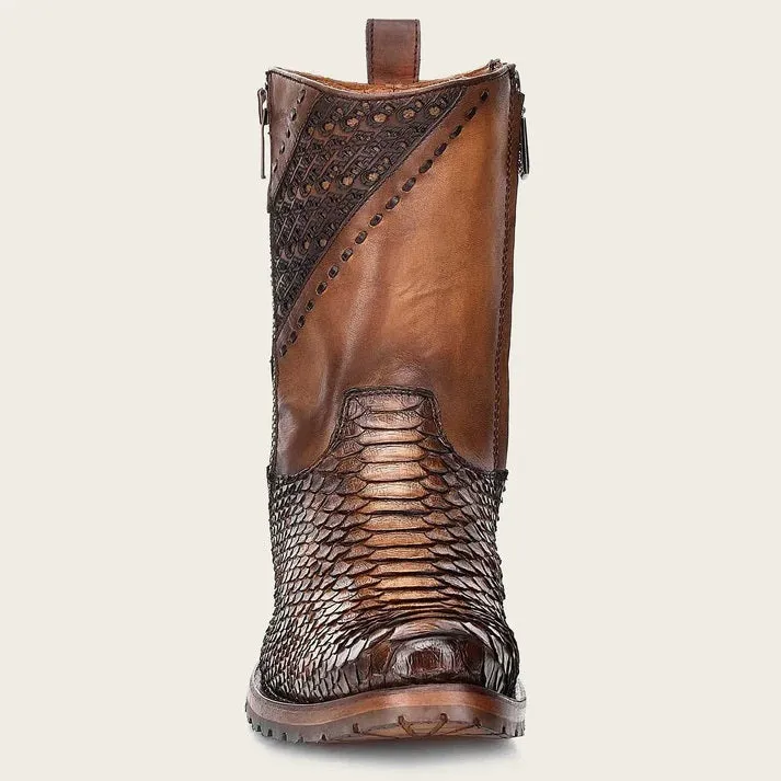 Cuadra Men's Python Boots Zipper