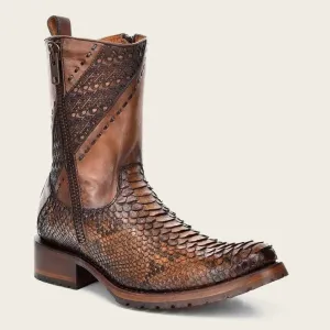 Cuadra Men's Python Boots Zipper