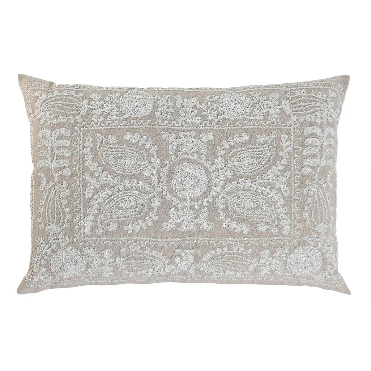 Cushion Home ESPRIT Beige Shabby Chic 60 x 40 cm