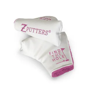 DuraArmor Optic Z Headcover White with Pink Embroidery