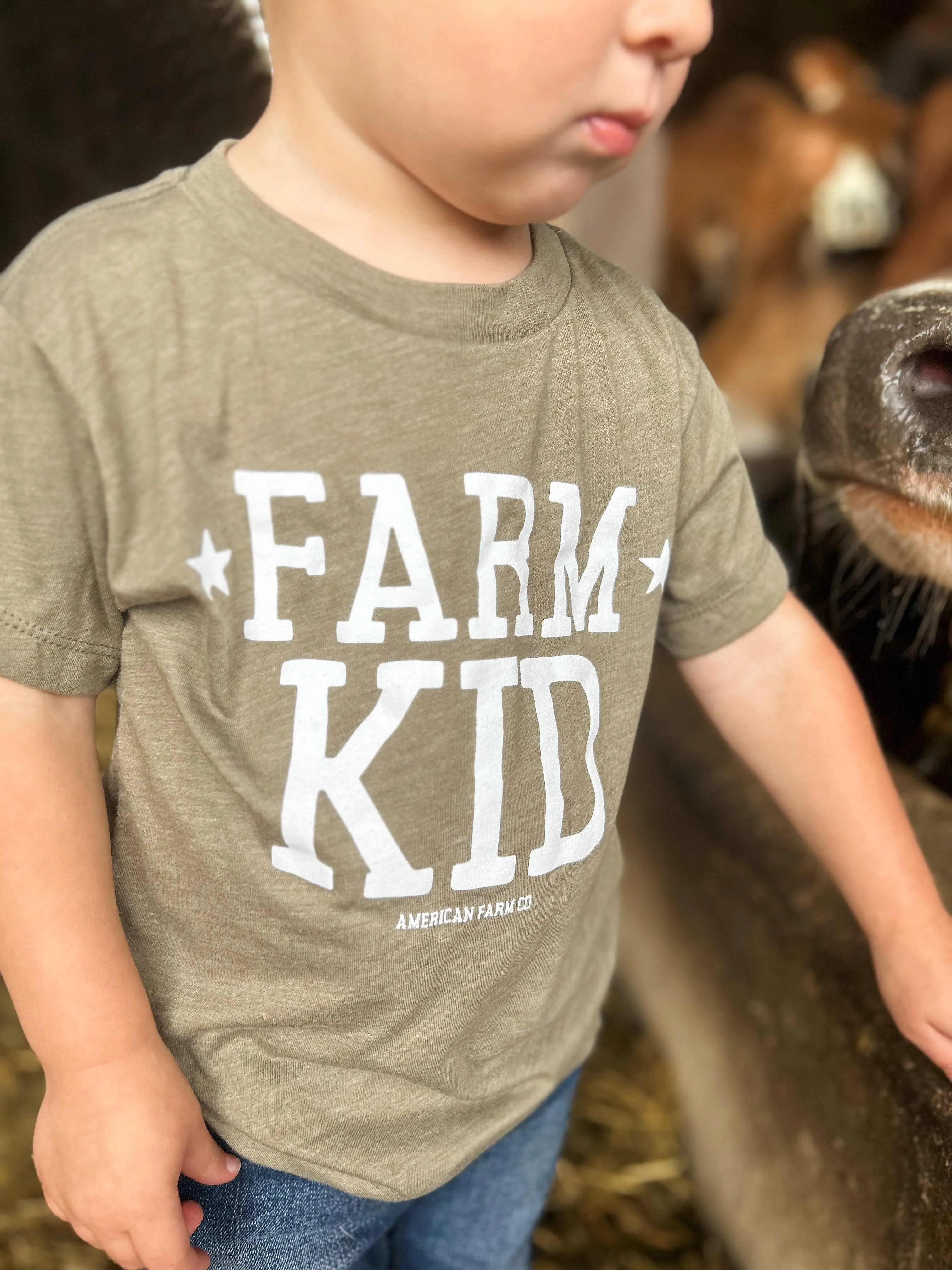 Farm Kid Toddler/Youth Tees