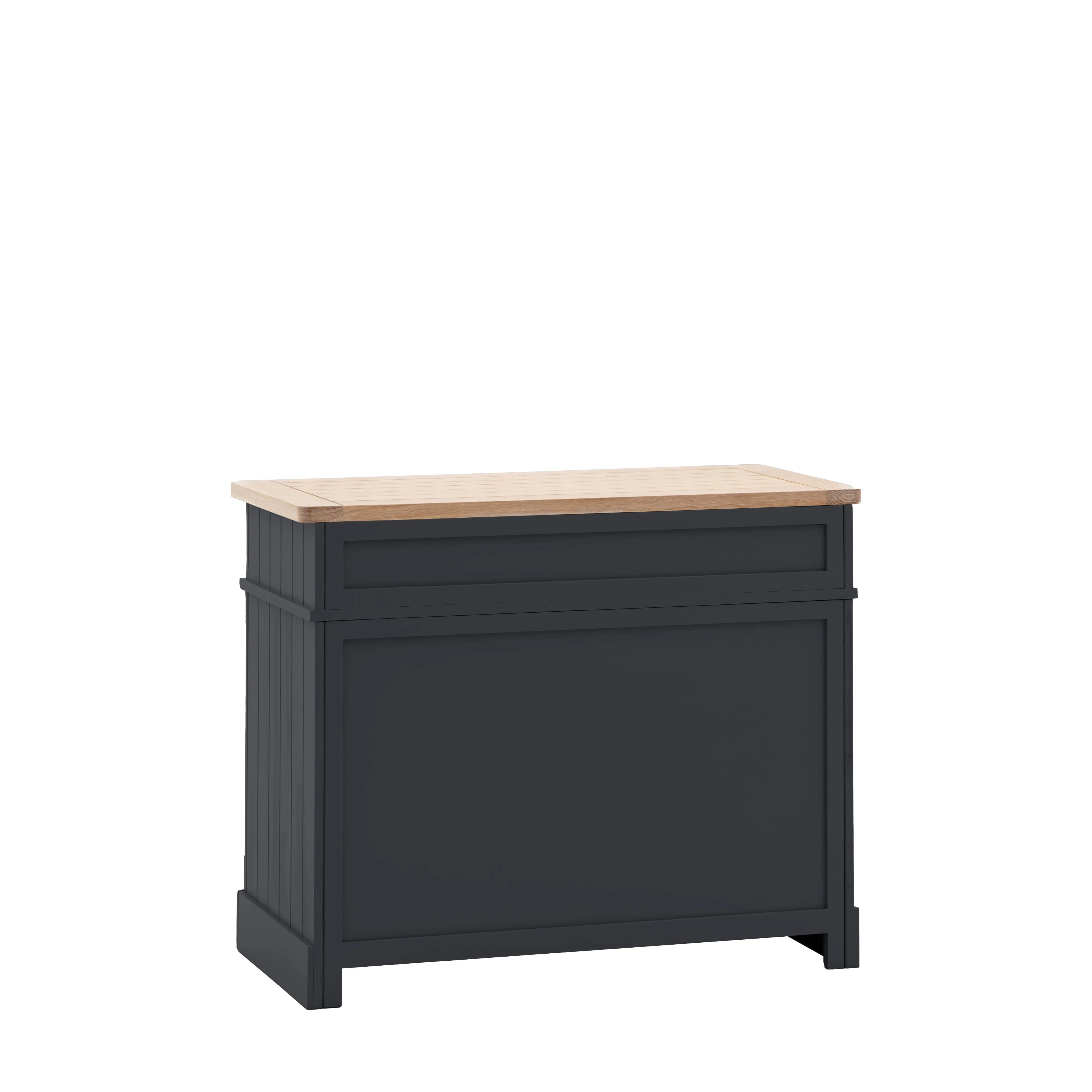 Farmington Blue Black 2 Door 1 Drawer Sideboard