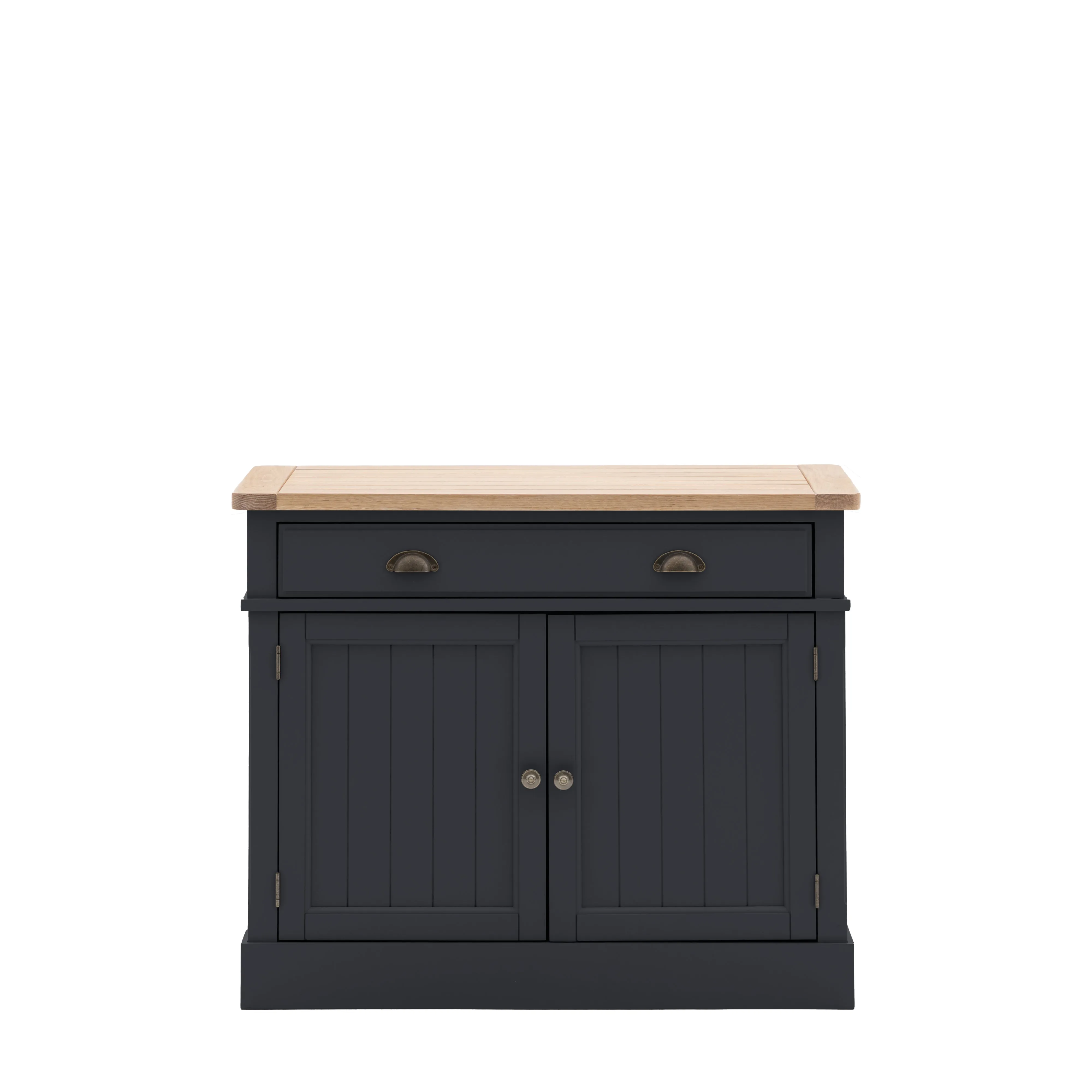 Farmington Blue Black 2 Door 1 Drawer Sideboard