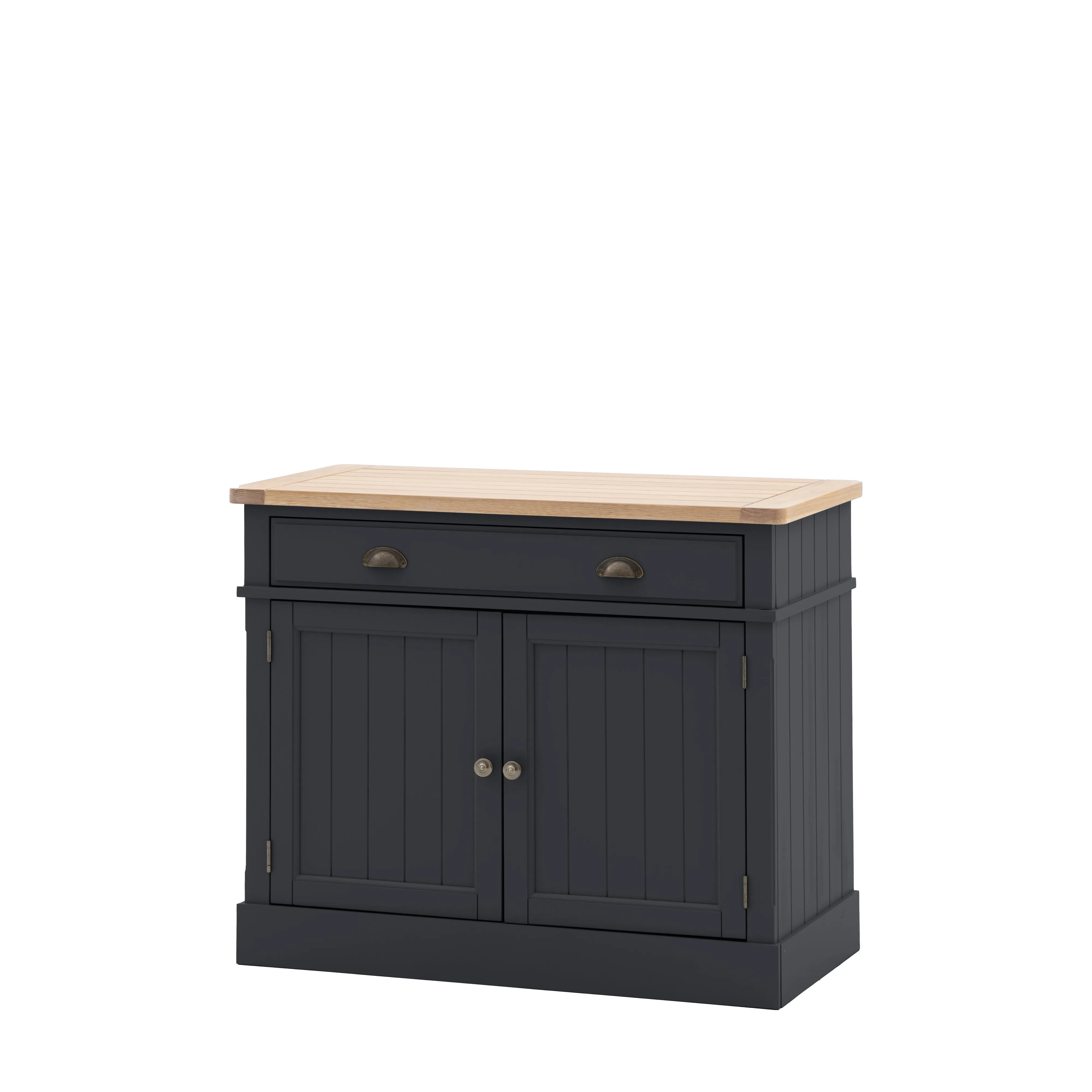 Farmington Blue Black 2 Door 1 Drawer Sideboard