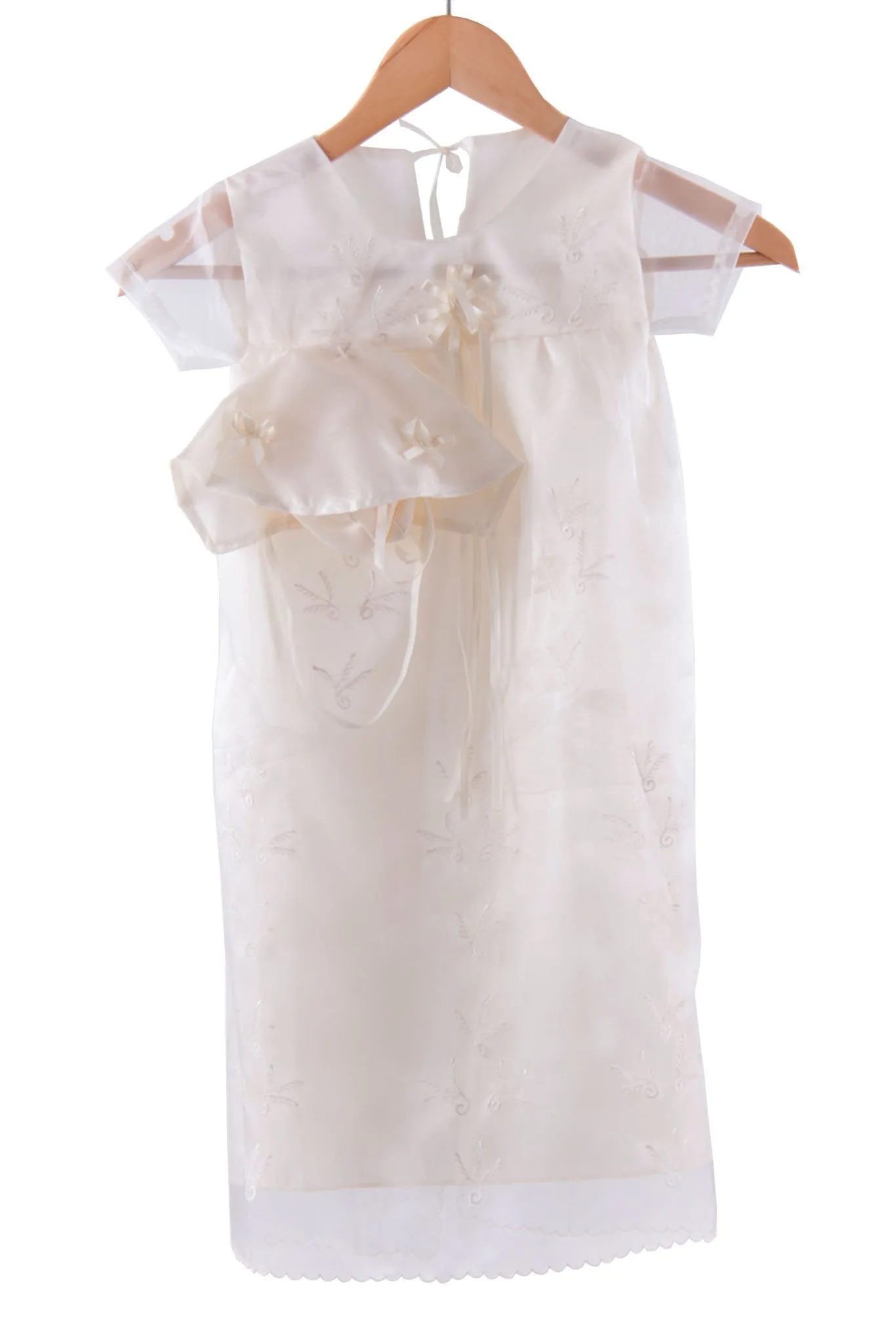 GS02 - Girls' Baptism Dress Beige