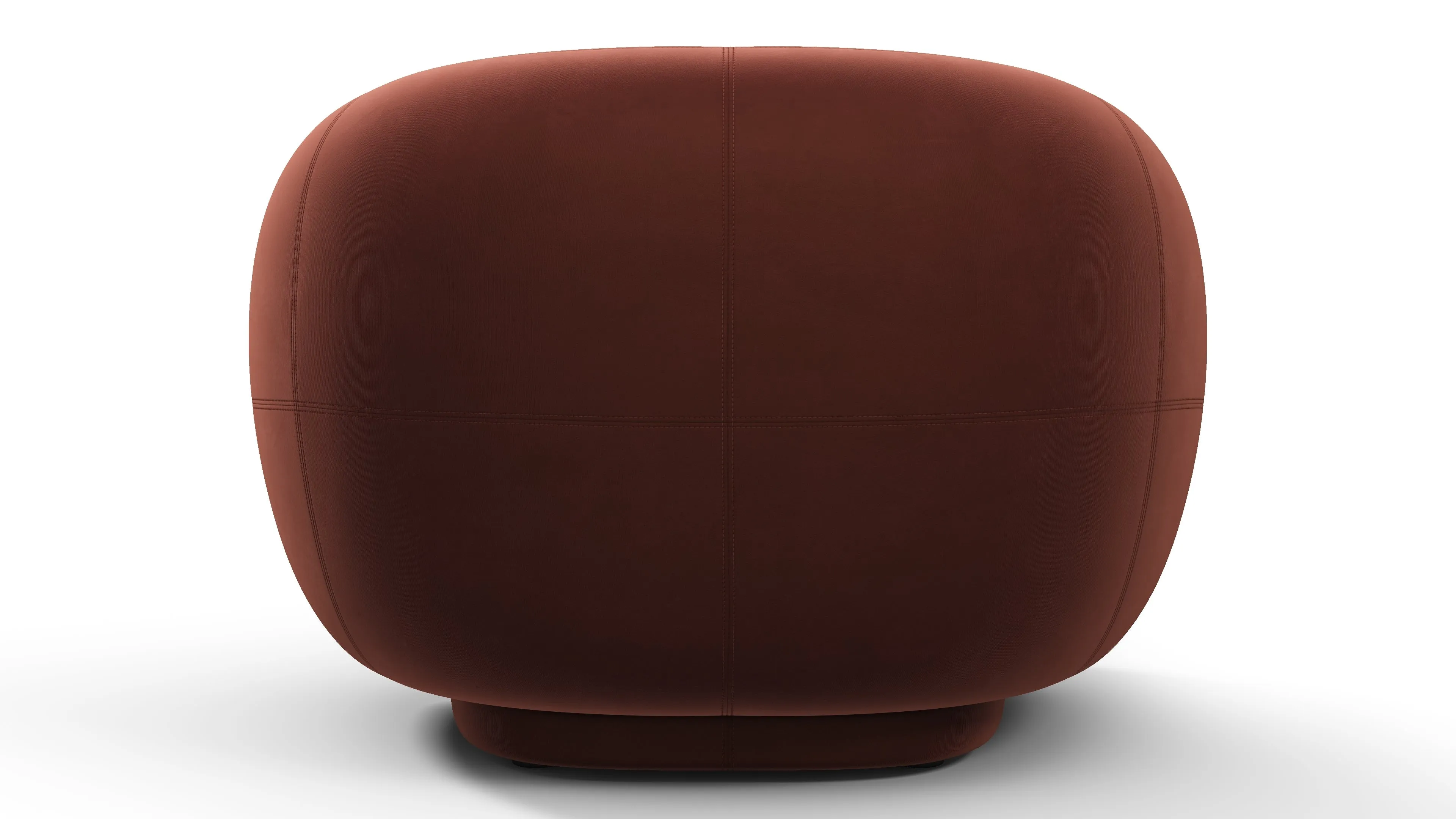 Julep - Julep Lounge Chair, Burgundy Velvet