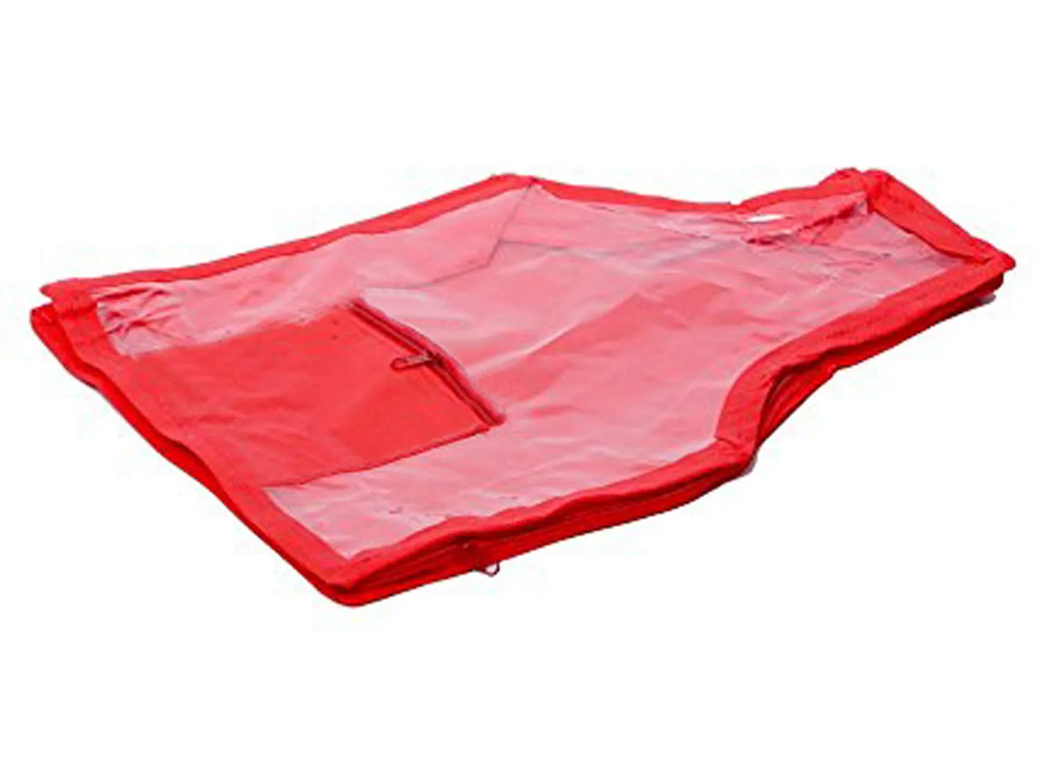 Kuber Industries 2 Piece Non Woven Blouse Cover Set (Red) - CTKTC23265