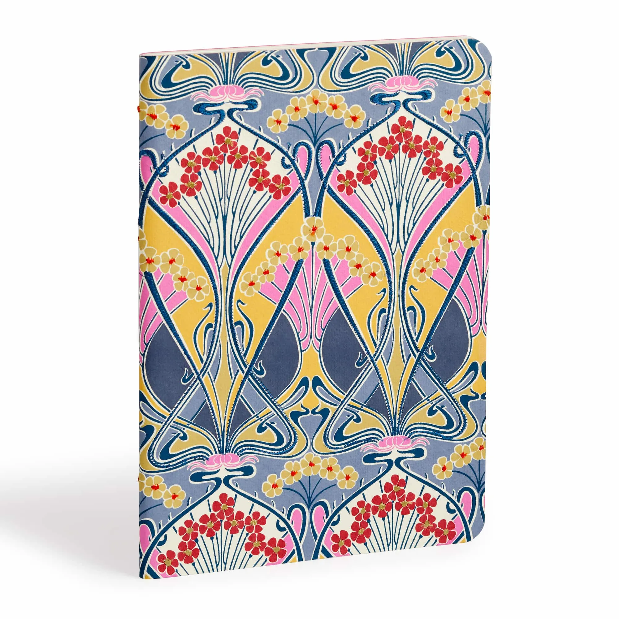 Liberty Ianthe Lichen Handmade Embroidered B5 Journal