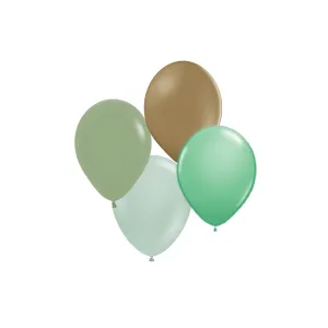 Mini 5" Balloon Mix - Woodland (12 Pack)