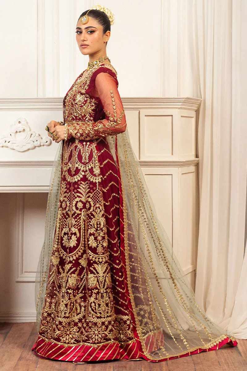 Mushq Hemline Aura Debut Wedding Formals – Scarlet