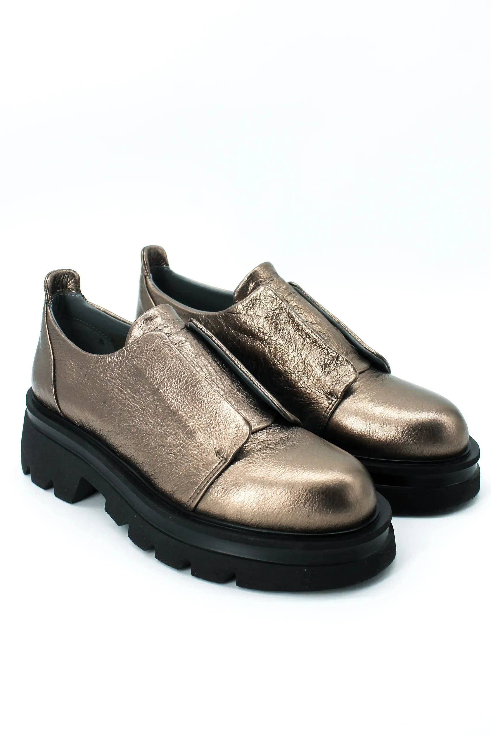 Nari Loafer in Dusty Bronze by Patrizia Bonfanti