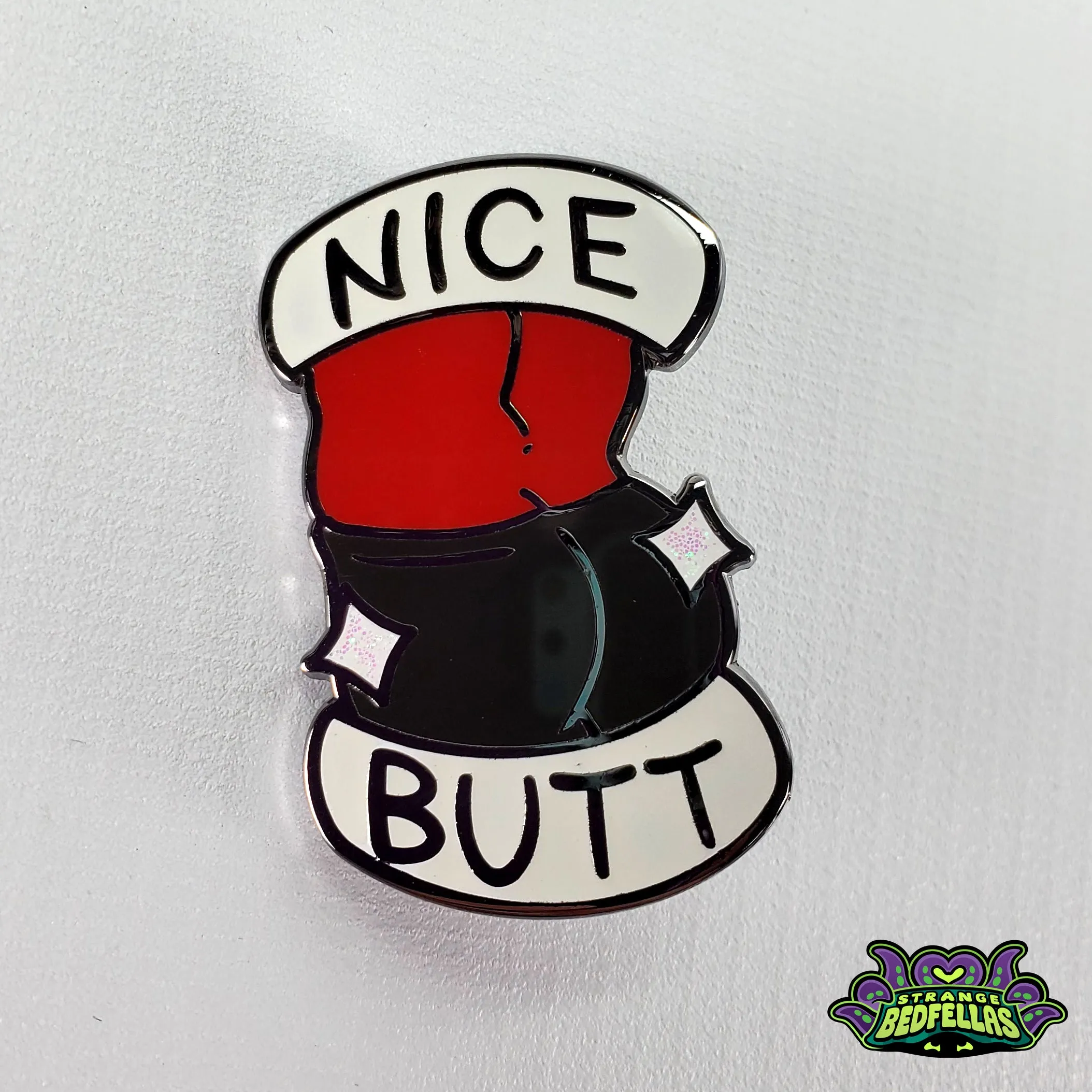 Nice Booty Enamel Pins