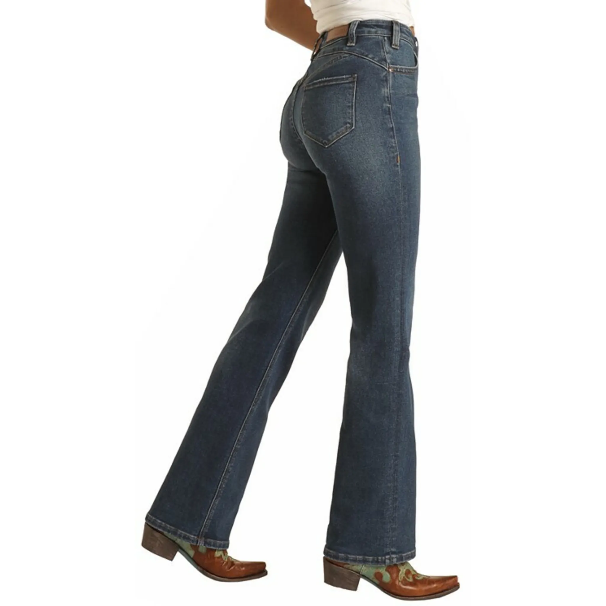 PANHANDLE WOMEN'S HIGH RISE EXTRA STRETCH BOOTCUT JEANS - WH2708