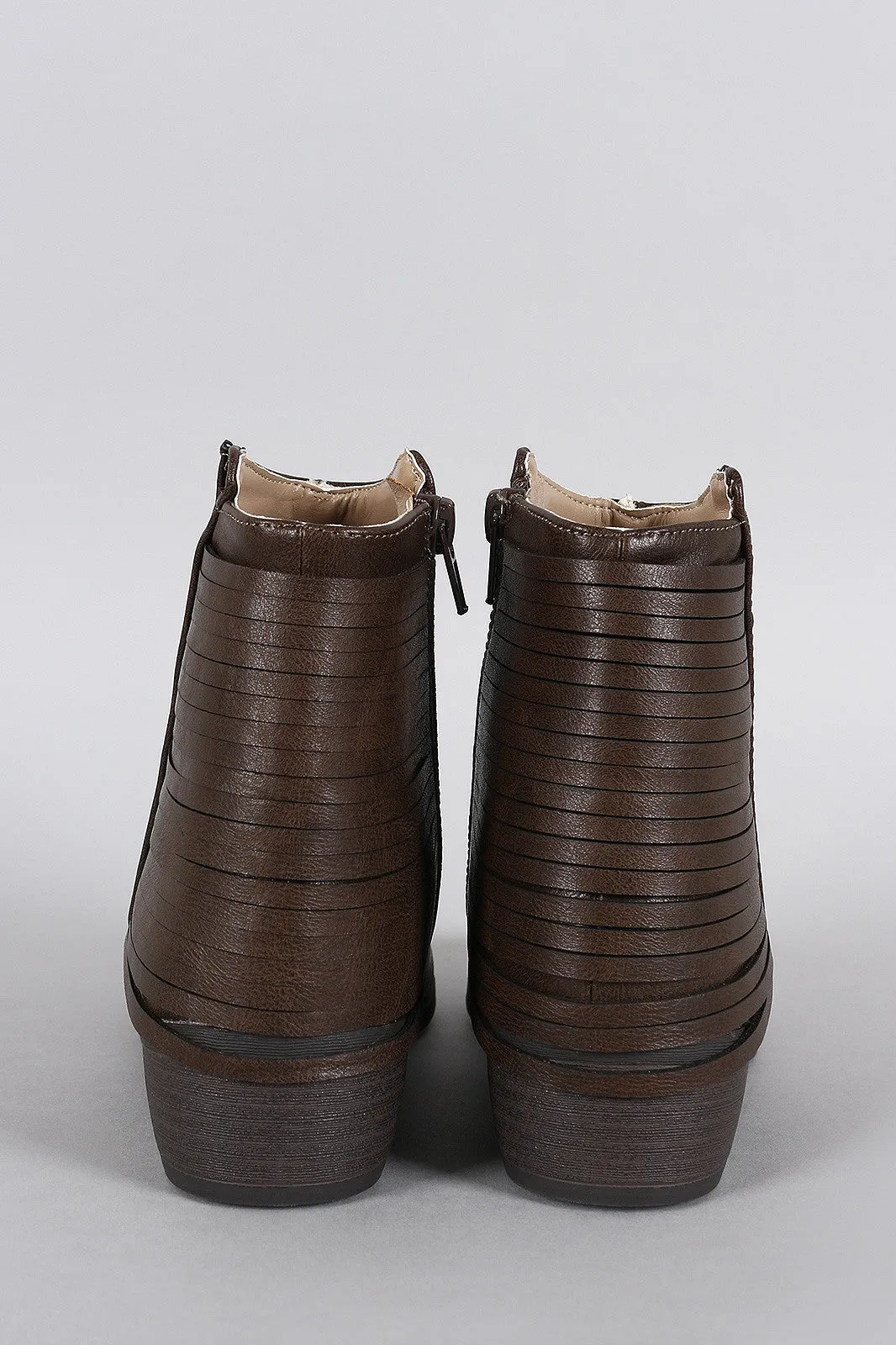 Qupid Western Cut Bootie