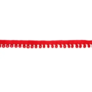 Red Scarlet High Quality Decorative Gimp Loop Trim by the yard