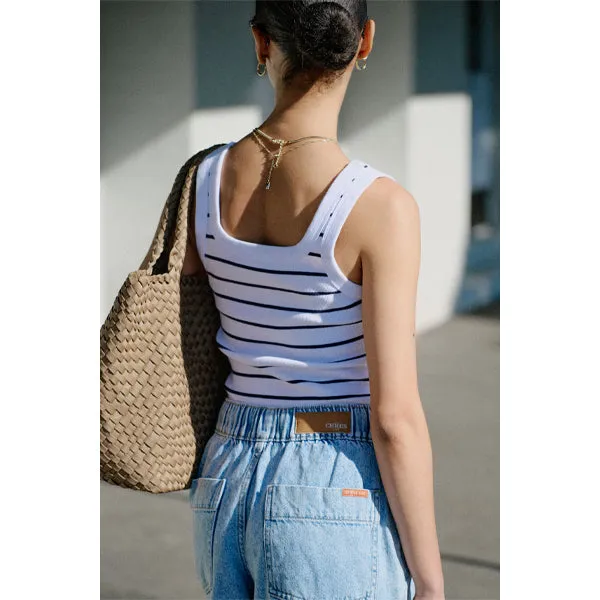 Relaxed Everyday Short - Vintage Blue Denim