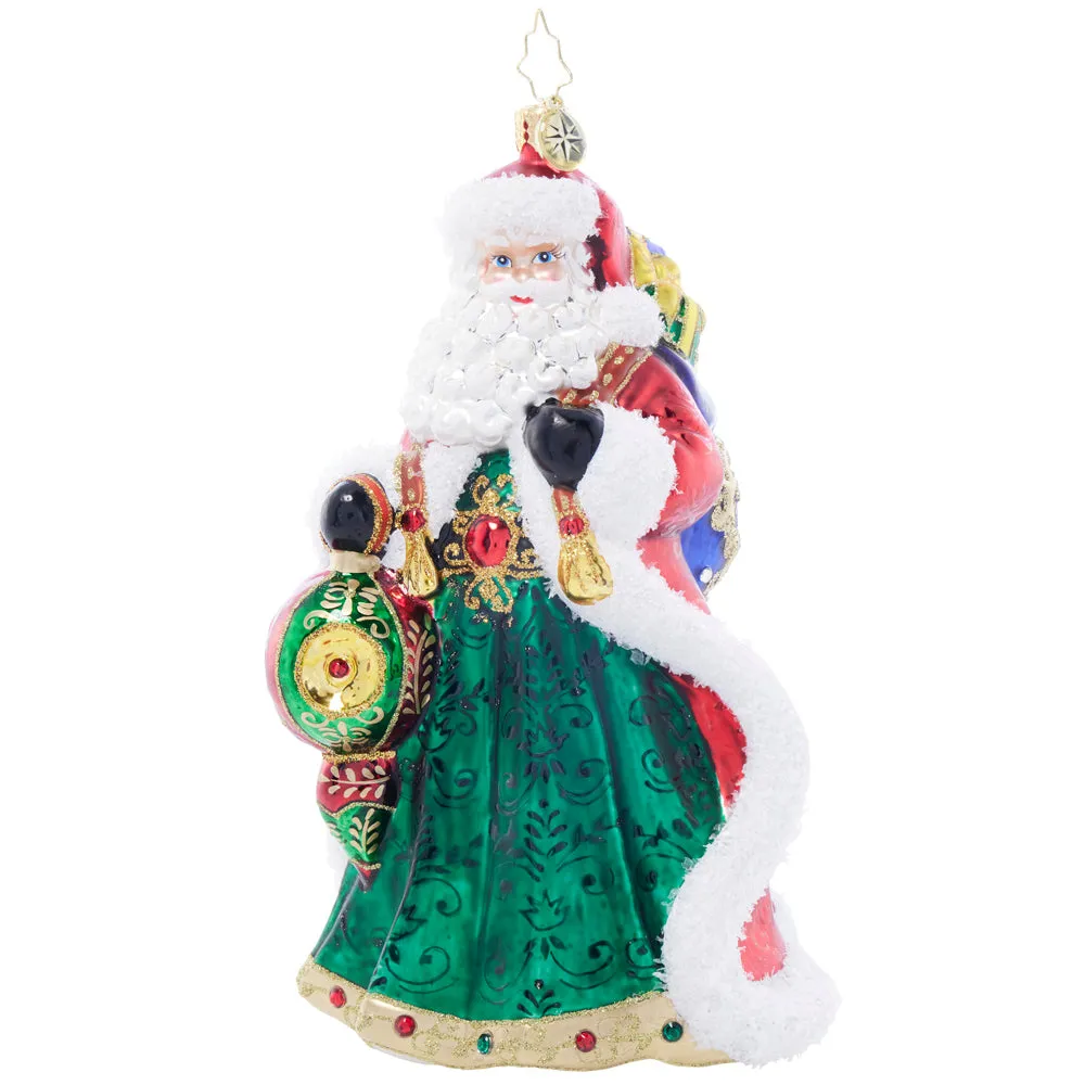 Santa's Sparkling Keepsake Signed