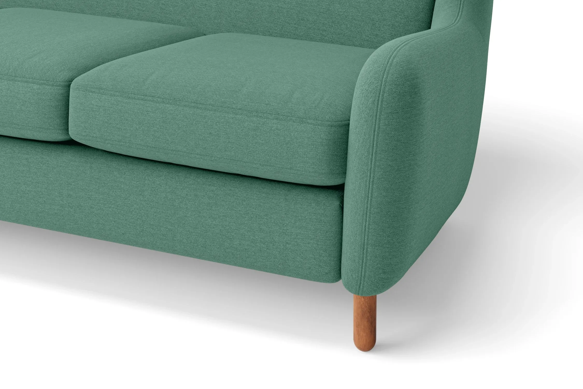 Sassari Armchair Mint Green Linen Fabric