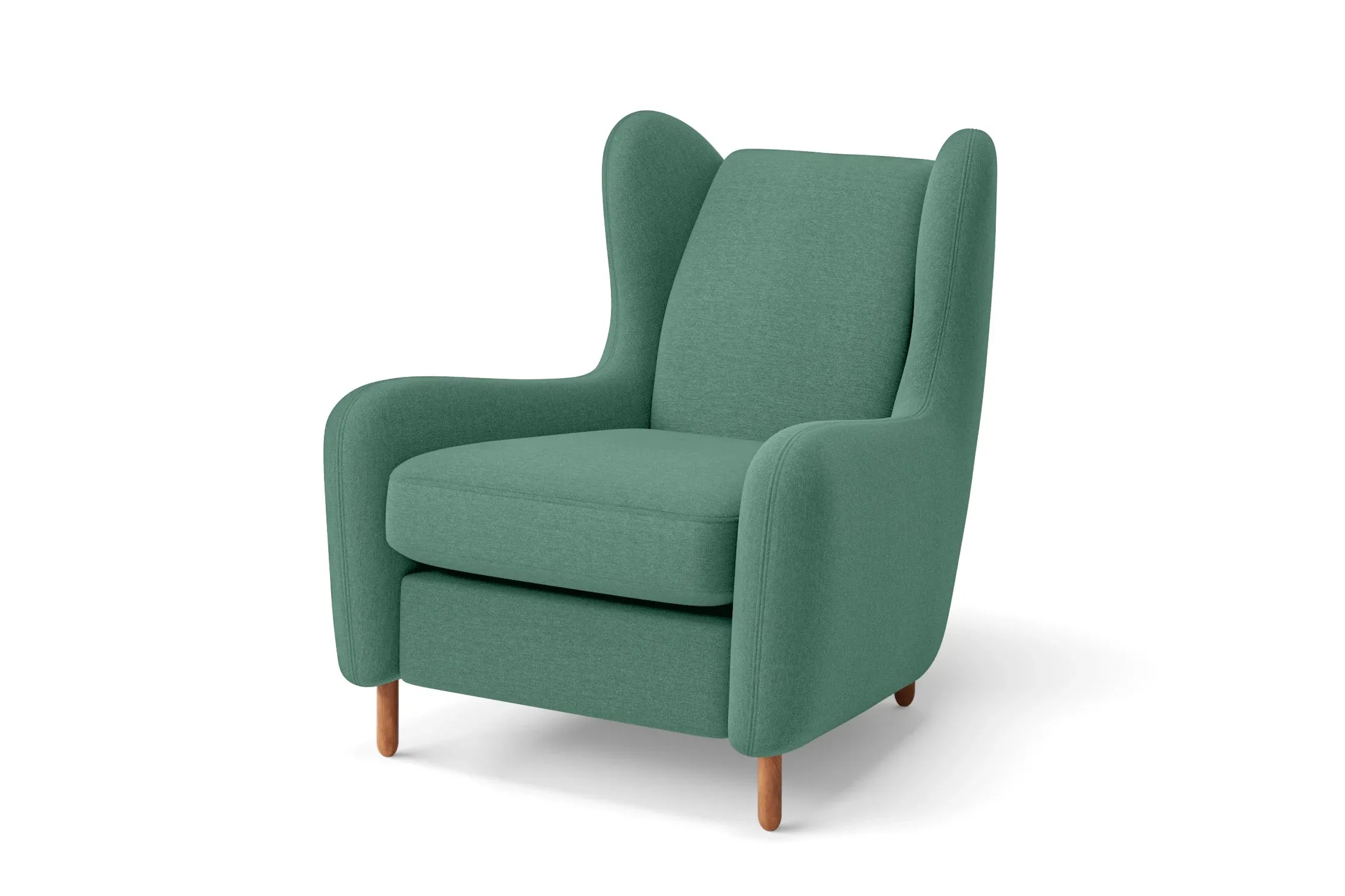 Sassari Armchair Mint Green Linen Fabric