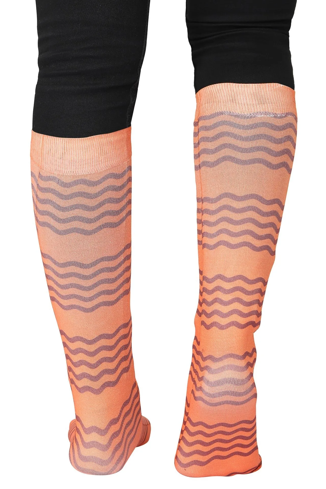 TuffRider Ladies CoolMax Printed Boot Socks