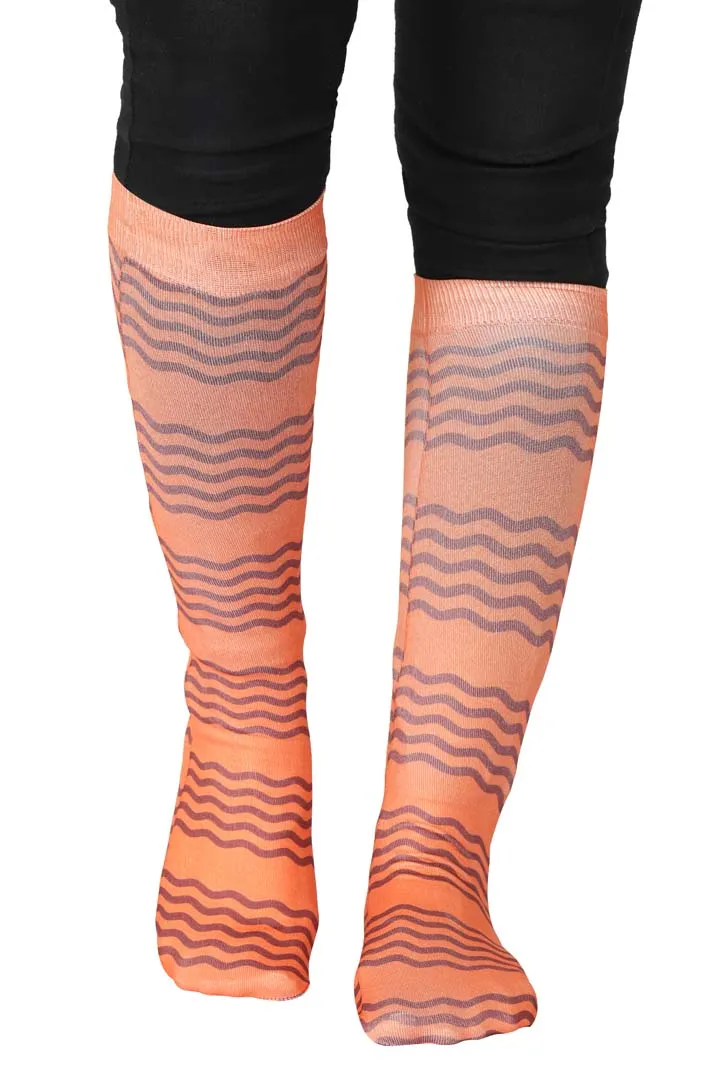 TuffRider Ladies CoolMax Printed Boot Socks