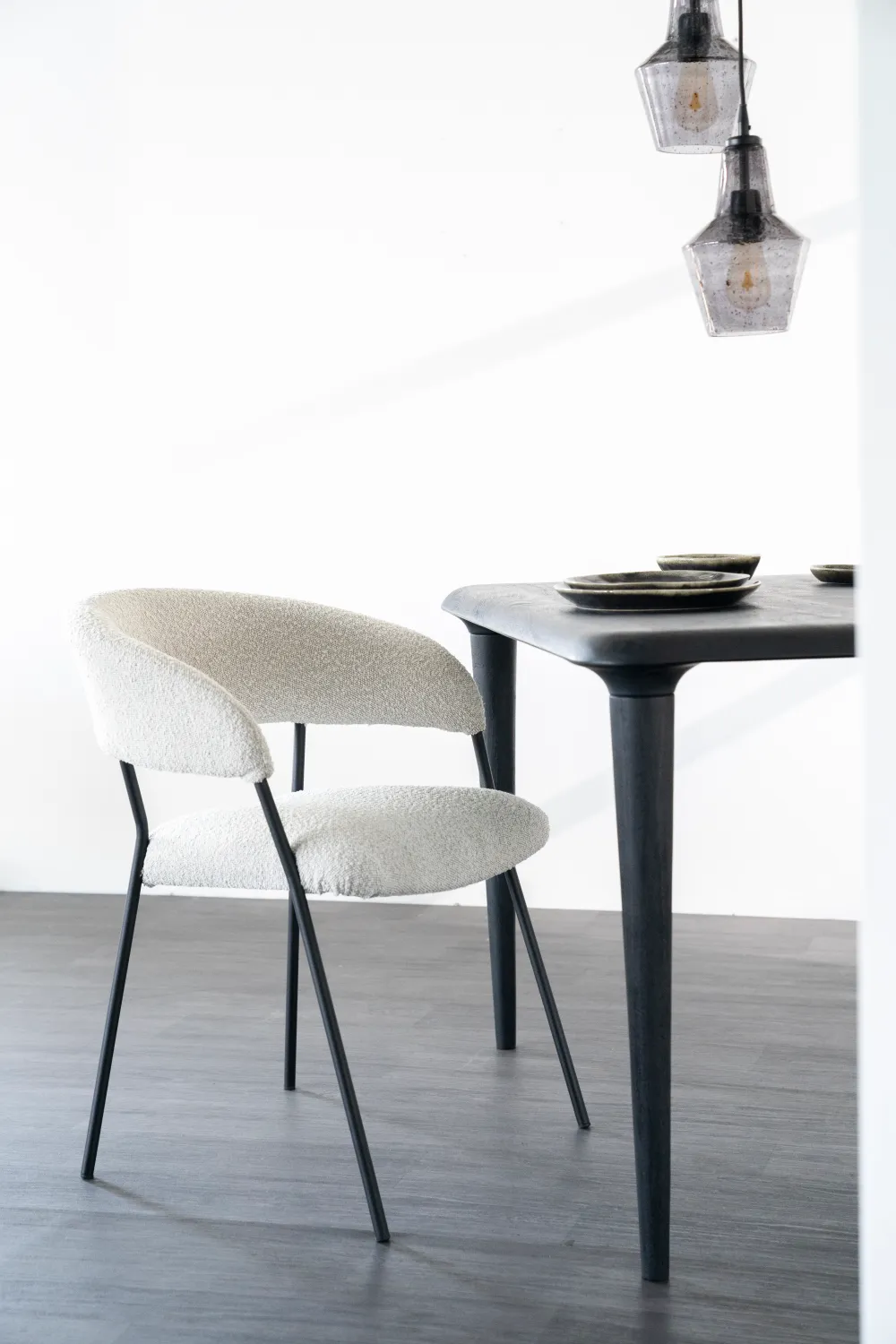 Upholstered Modern Dining Chair | Eleonora Luka