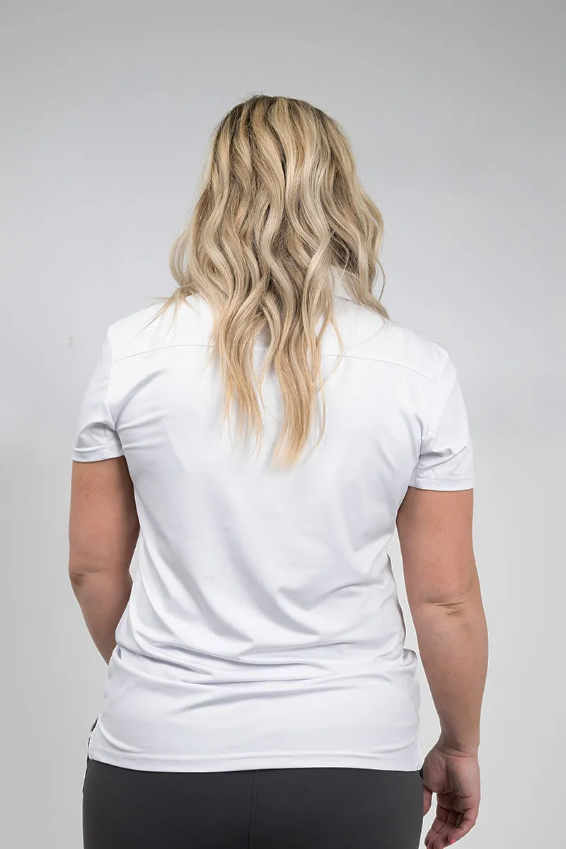 Women's Crest 2.0 Polo White