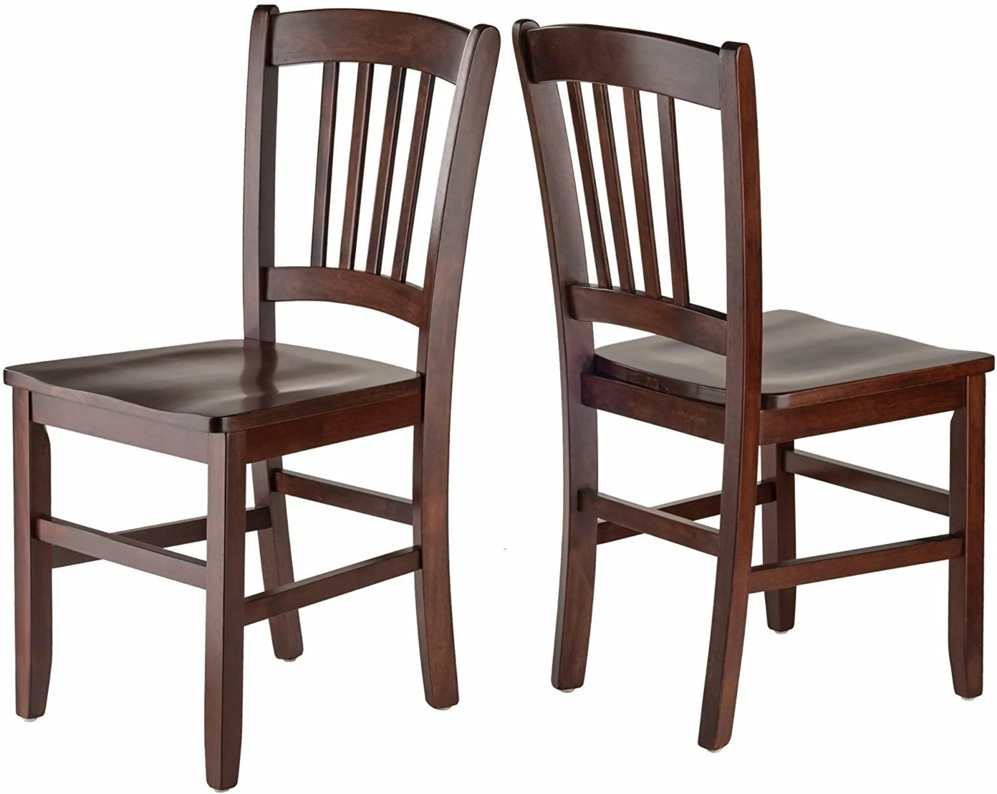 Wooden Twist Elderly Handmade Sheesham Wood Chair ( Set of 2 )