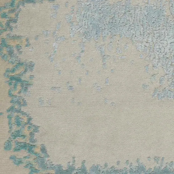 Wool & Silk CGS31 Beige/Seafoam Rug