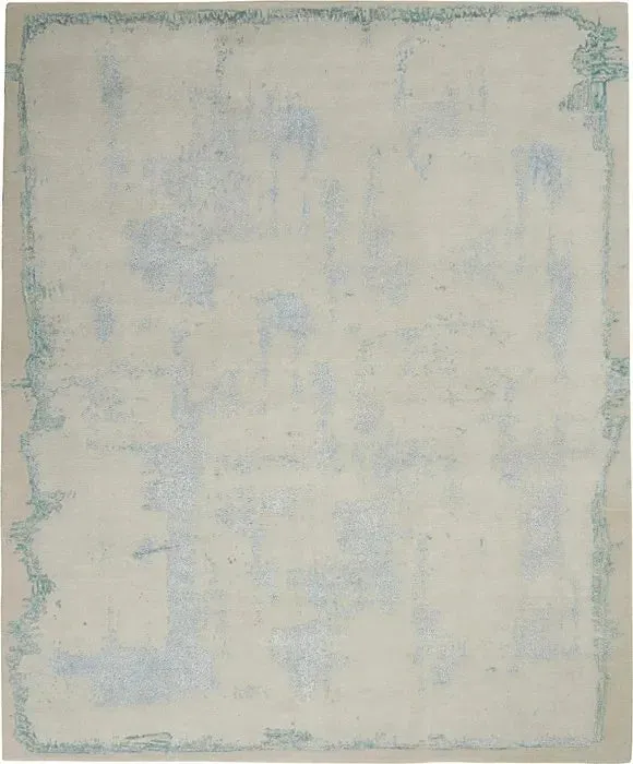 Wool & Silk CGS31 Beige/Seafoam Rug