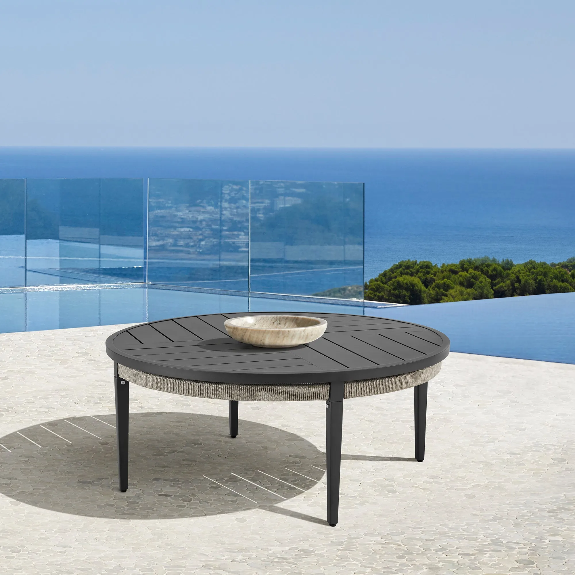 Zella Round Outdoor Coffee Table